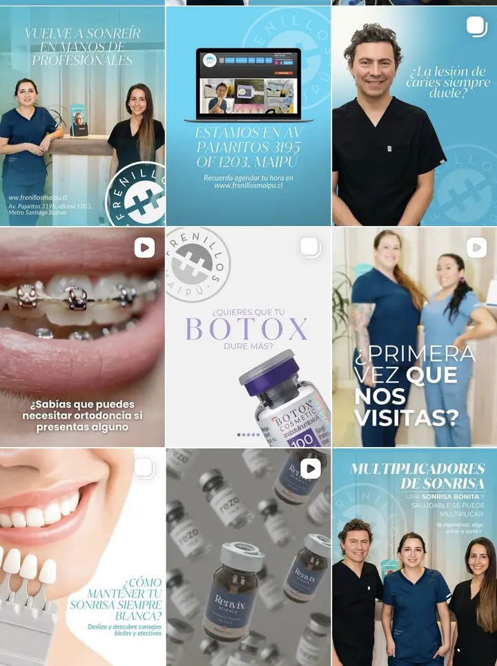 Muestra de contenido de una marca gestionada por María Daniela Arias