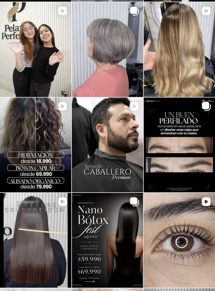 Muestra de contenido de una marca gestionada por María Daniela Arias
