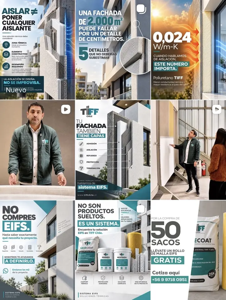 Muestra de contenido de una marca gestionada por María Daniela Arias