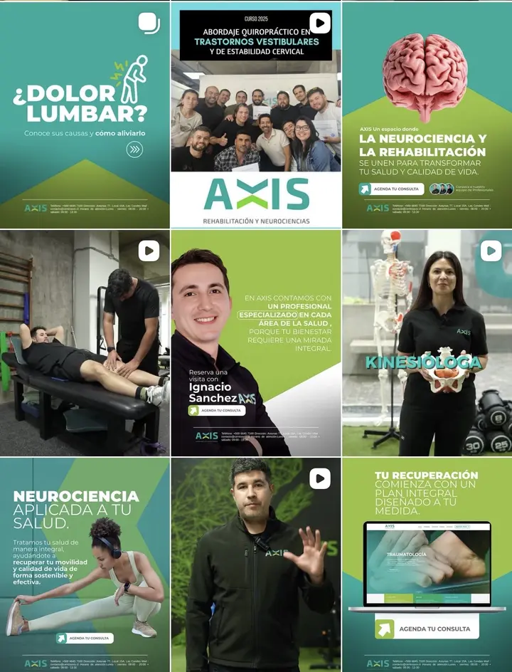 Muestra de contenido de una marca gestionada por María Daniela Arias